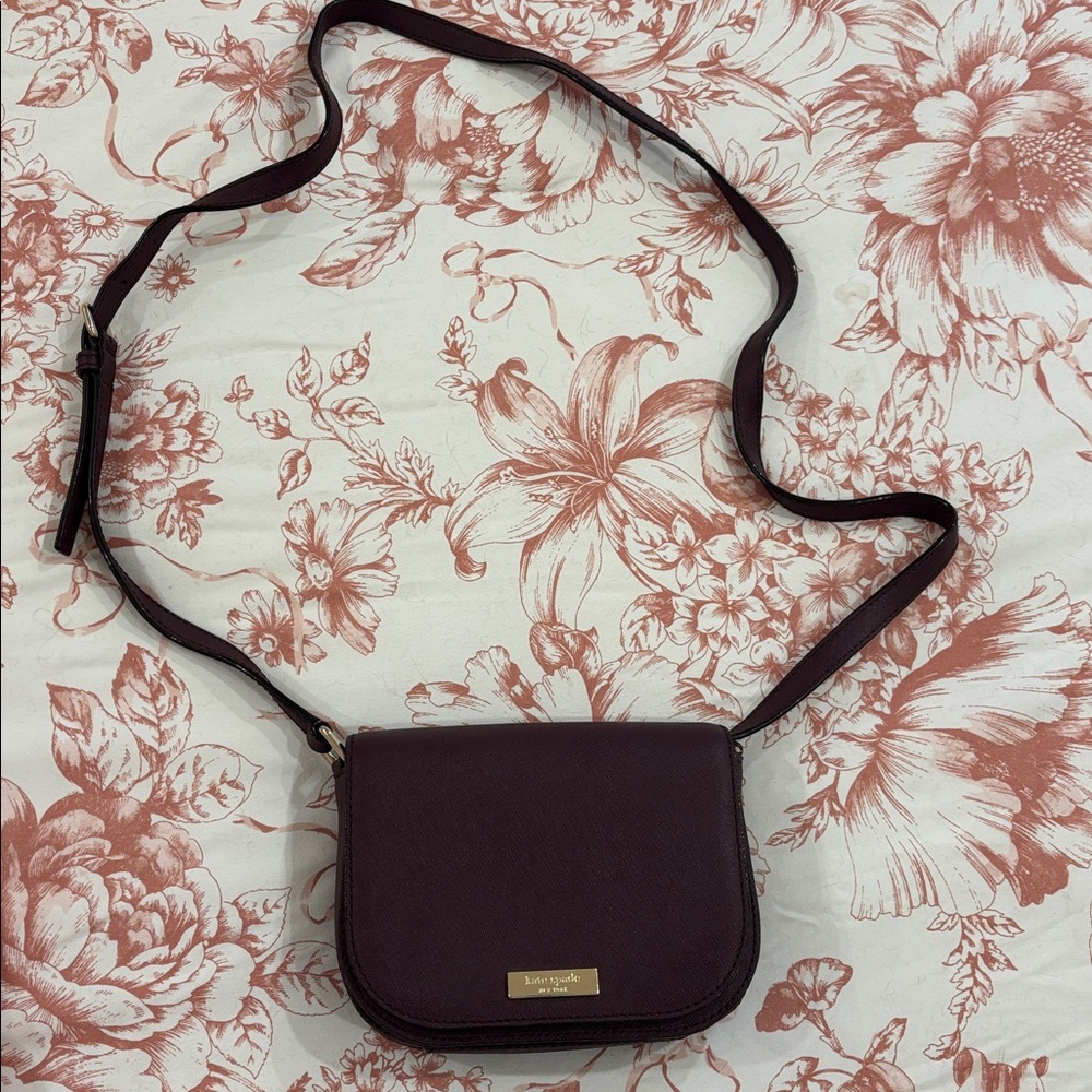 Kate Spade Plum Crossbody Clutch